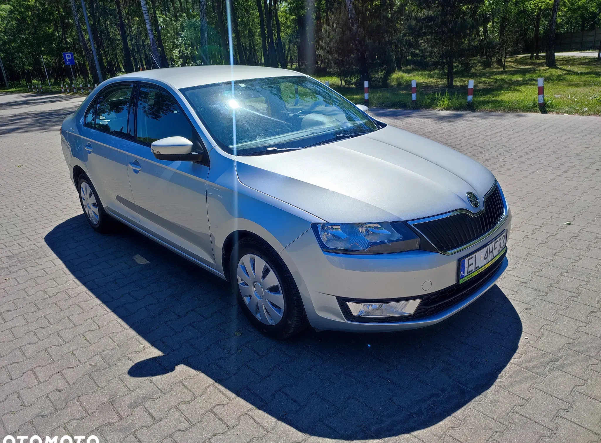 skoda rapid Skoda RAPID cena 34000 przebieg: 271000, rok produkcji 2016 z Gniewkowo